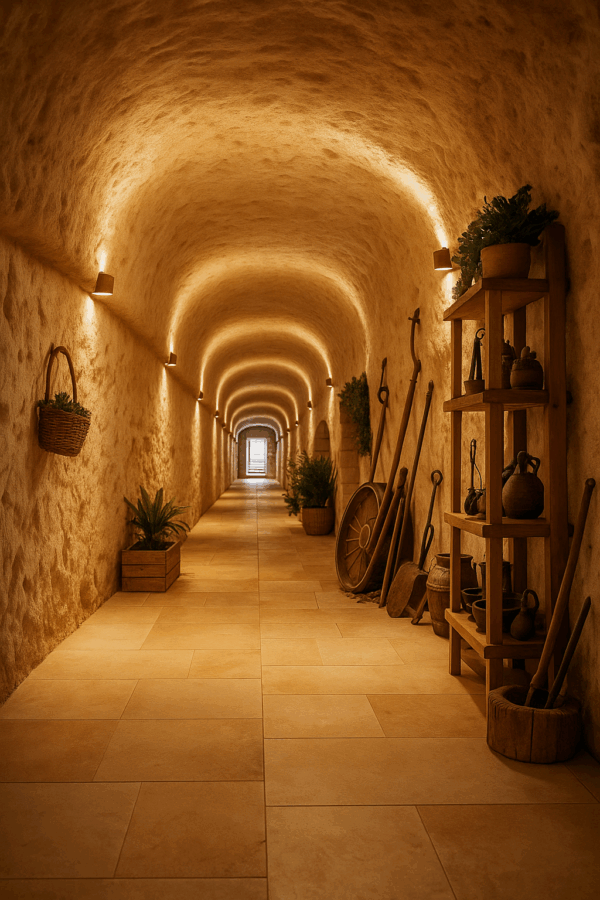 Cuevas del diablo y sus túneles en Alcalá del Júcar