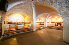 Interior de las cuevas de Masagó en Alcalá del Júcar