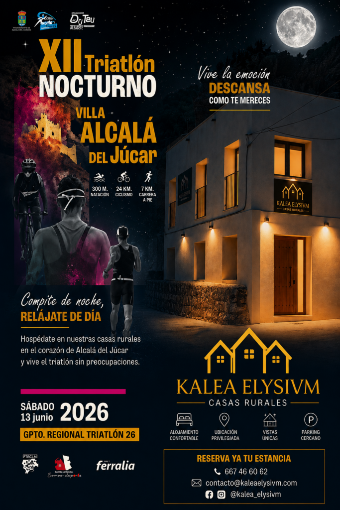 XII Triatlon Nocturno Villa Alcalá del Júcar